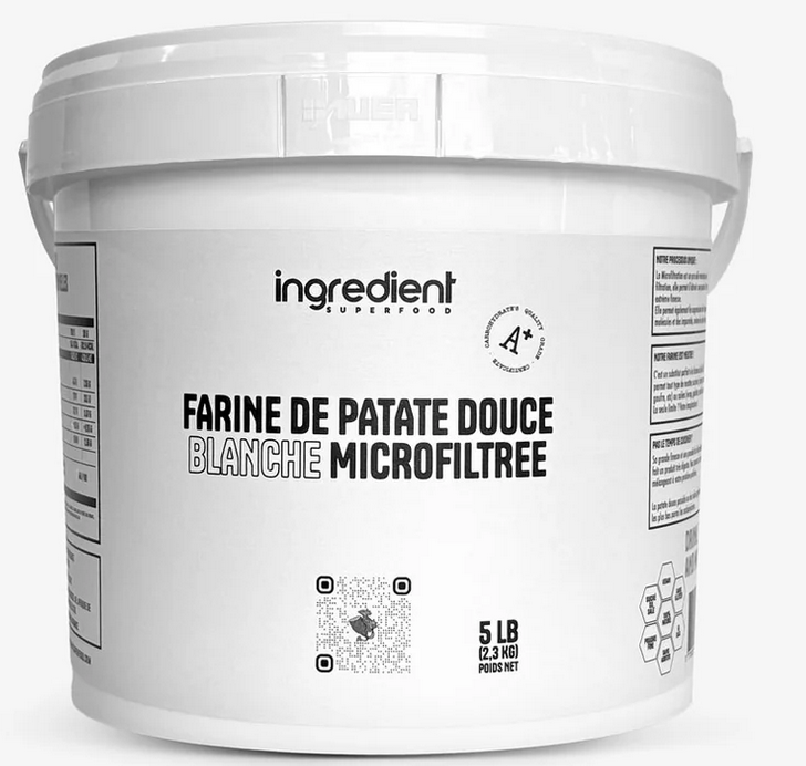 Farine de patate douce blanche  Ingredient Super Food