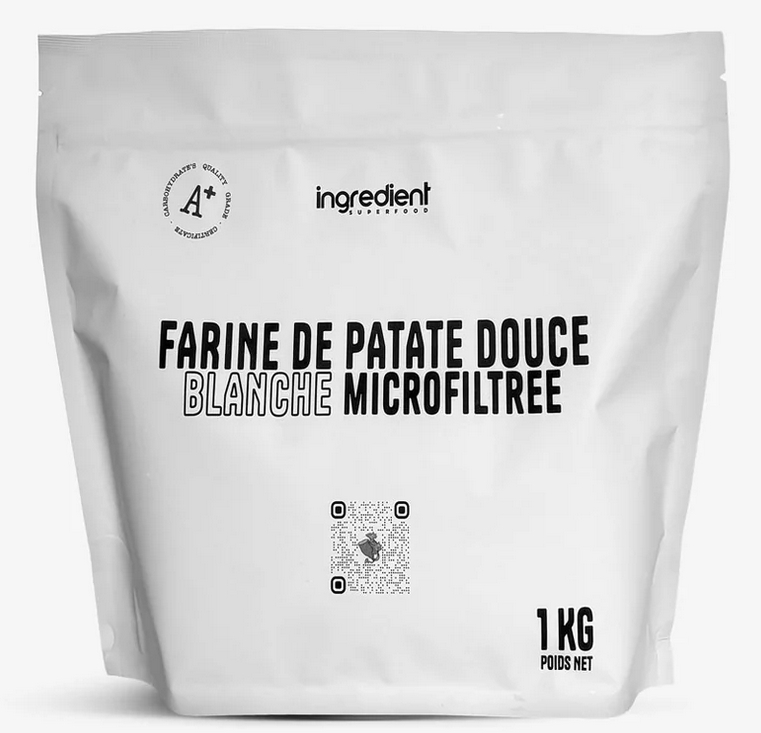 Farine de patate douce blanche  Ingredient Super Food