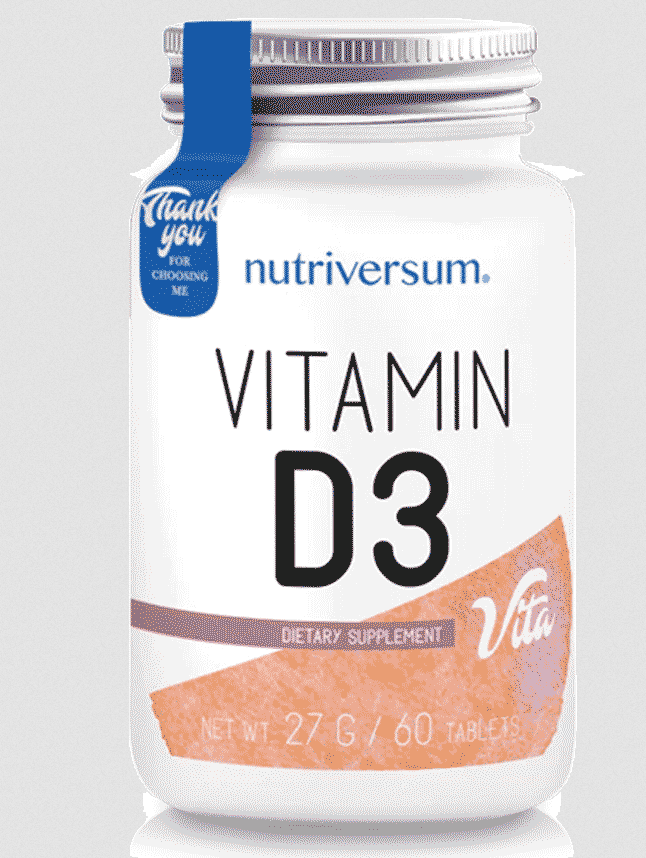 Vitamine D3 2000UI Nutriversum