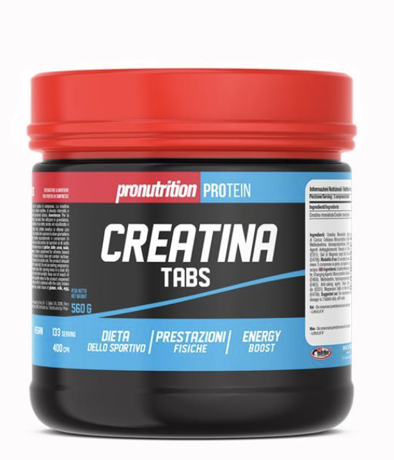 Créatine TABS Monohydrate 1Gr ProNutrition